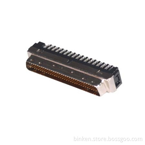 Male Female IDC Type PCB Electronic SCSI Connector (SCSM-50)